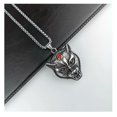 thumbnail image 3 of GKNET Stainless Steel Night Demon Bear Pendant Necklace For Mens Jewelry, 3 of 6