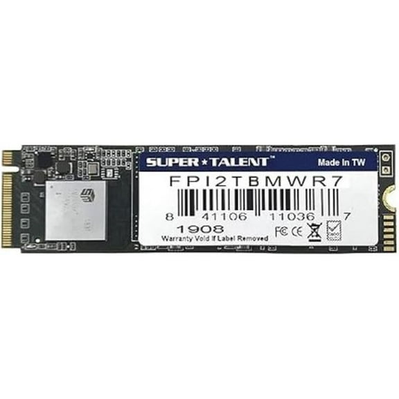 Super Talent EX 2 TB Solid State Drive - M.2 2280 Internal - PCI Express NVMe [PCI Express NVMe 3.0 x4] (fpi2tbmwr7)