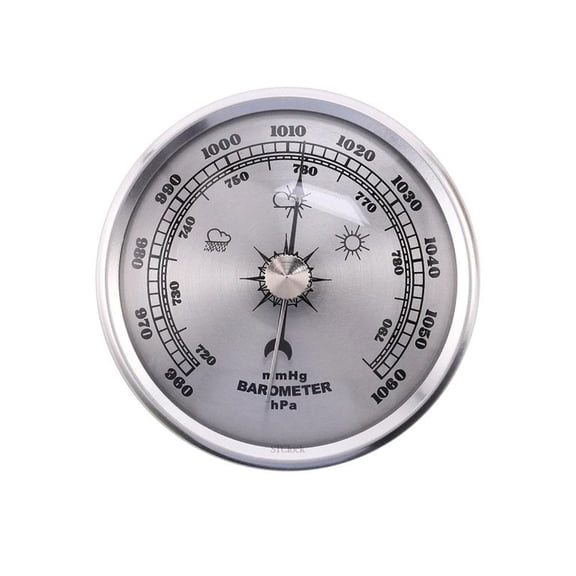 70Mm High Precision Barometer Ideal for Home Decor and Indoor Pressure Monitoring Predict Weather Accurately for Household Use