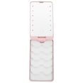 thumbnail image 1 of LEEYNEER Rhewides LED Light Eyelash Box  False Eyelash Case with Rotatable Mirror Lash Storage Container Strip Eyelash Holder Packaging ( Rose ), 1 of 11
