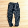 thumbnail image 6 of Cargo Pants for Men 2025 Outdoor Quick Dry Straight Leg Convertible Zip Off Combat Pants with Pockets Mens Trousers, 6 of 8