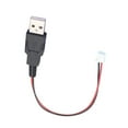 thumbnail image 6 of USB Male to XH2.54 2P Terminal Cable 2Core Power Supply Cable for Power and Signal Transmission in DIY Projects, 6 of 11