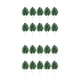 thumbnail image 2 of Bolsas Inteprter 10 impresionantes exhibiciones florales plantas simuladas hojas traseras de tortuga alambre de hierro flexible 2Conjunto, 2 of 6
