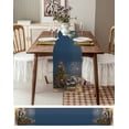 thumbnail image 3 of Ldtrchee Christmas Table Runner 48 Inches, Winter Beach Pine Tree Xmas Holiday Bed Runner Dresser Scarves Tabletop for Indoor Outdoor Parties/Ceremony/Banquet, 13" x 48", 3 of 8