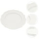 thumbnail image 3 of Plato de cerámica para cena, plato de porcelana para servir, plato redondo para ensalada y postre para cocina., 3 of 5