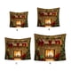 thumbnail image 5 of Kearding Fondo de decoración de fiesta de Navidad para sesión fotográfica, regalo de chimenea, retrato de familia de bebé, Fondo de fotografía, Kits de decoración para fiestas  150X130 Kearding HA000483-02B, 5 of 8