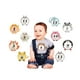 thumbnail image 1 of unbranded 12Ud Decorativos Pegatinas Infantiles Color Variado Para Fotos Y Fiestas, 1 of 8