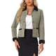 thumbnail image 1 of BLAZER DE TWEED A CUADROS DE VELVET CON COLLAR ELEGANTE PARA MUJERES CHIC M AMARILLO, 1 of 5