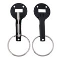 thumbnail image 1 of Kit de bloqueo del capó del pasador del capó del montaje de la aleación de aluminio universal de los coches (negro) JShteea Accesorios para autos y motos, 1 of 9
