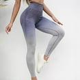 thumbnail image 2 of Uaswgudfs Women's High-Waisted Yoga Pants with Contoured Seams – Breathable Seamless Leggings for Gym & Daily Workouts Gray S, 2 of 7