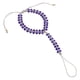 thumbnail image 1 of KAKOWELY Pulsera de cristal acrílico, pulsera bohemia hecha a mano con cuentas de cristal, pulsera de la amistad, joyería ajustable para fiestas., 1 of 5