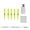 yell B and 1 charger, variant on 5pcs/lot Fishing Light Stick With Rechargeable CR425 Battery Electric Lightstick Float Bobber Fishing Tackle Accessory J516