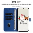 thumbnail image 7 of Phone Case for Samsung Galaxy S26 Ultra, Luxury Christmas Pattern Card Slots Cash Pocket Magnetic Clasp Full Body Protection Shockproof Kickstand Wallet Flip Case with Wrist Strap for S26 Ultra, B, 7 of 7