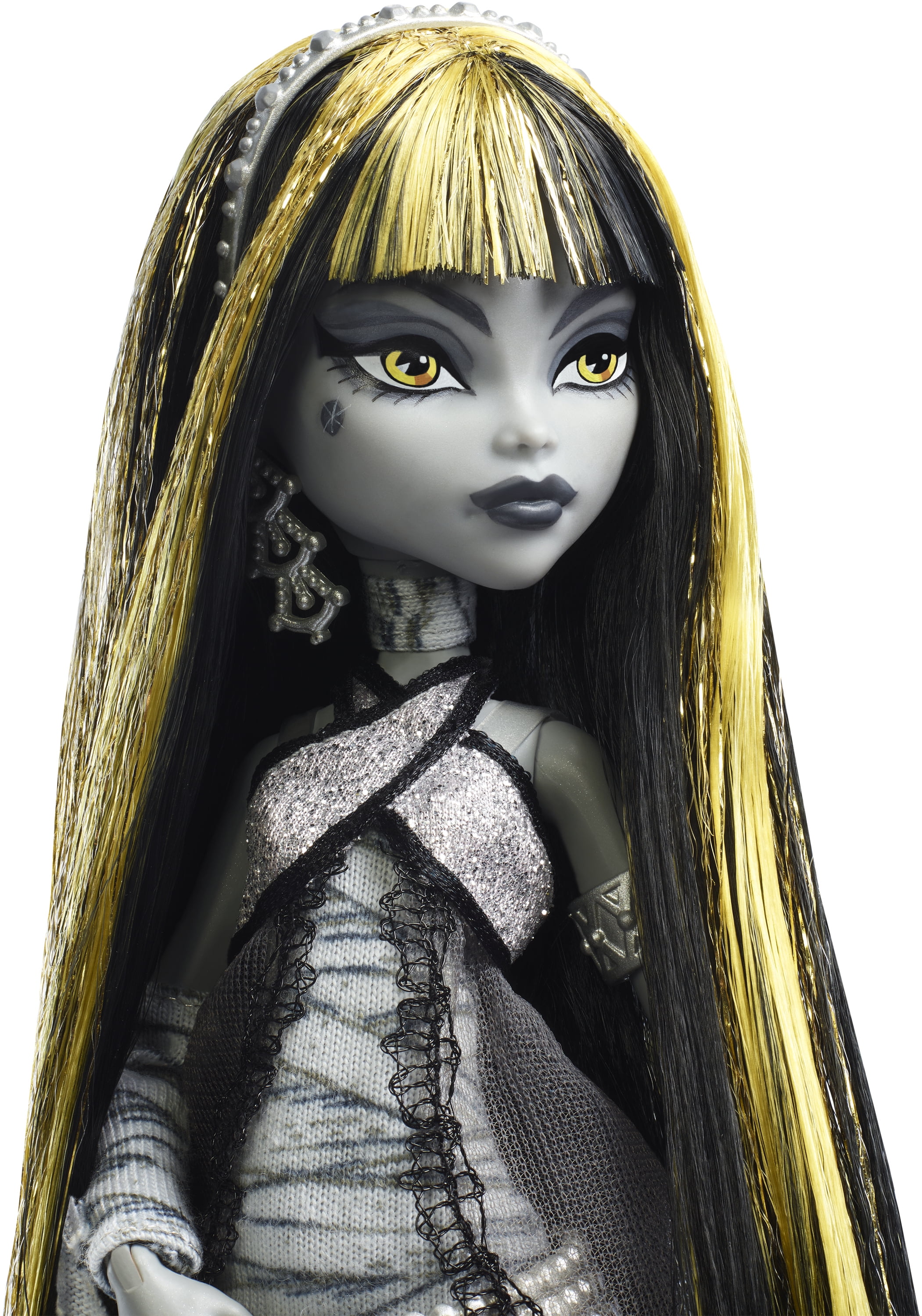 Monster High Reel Drama Cleo De Nile Black and White Reproduction Collector Doll with Poster