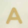 thumbnail image 1 of Package of 1, 18 Inch X 1/2" Thickness MDF Letter A in The Gotham Rounded Font, Thick, Upper Case for Art & Craft Project, Made in USA, 1 of 4