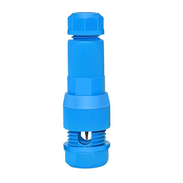 Birdeem 10Pcs Quick Puncture Connector View Light Cable Connector Patio View Light Paralleling Fixture Screw-Less Swivel Puncture Wirer