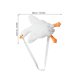 thumbnail image 2 of Lindo bolso bandolera de peluche: Bolso bandolera blanco con diseño de dibujos animados de animales, suave y esponjoso, accesorio de diario para mujeres y niñas., 2 of 8