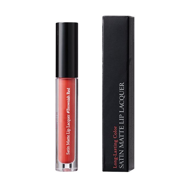 Xihbxyly Brillo Labial Mate Satinado, Acabado Único de Larga Duración, Fórmula Hidratante Que No Reseca, Color Vibrante, Ideal para Eventos Formales, Uso Diario o Salidas Informales, para Amantes Del