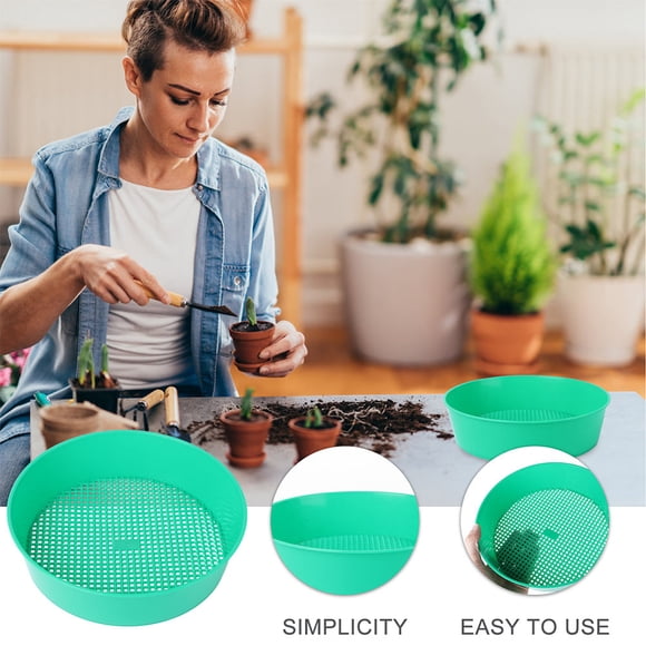 FENGGUIQU 4Ud Pan Clasificador Para Jardinería Fácil De Usar Y Con Material Resistente