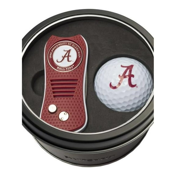 Team Golf NCAA Tin Gift Set with Switchfix Divot Tool and Golf Ball