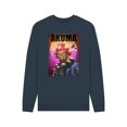 thumbnail image 1 of Street Fighter  Adult Akuma Neon Sweatshirt, 1 of 2