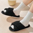 thumbnail image 5 of Ficarrico Zapatillas de casa de algodón lavables para mujer, para dormir en casa, zapatos de dormitorio interior, 5 of 5