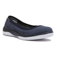 thumbnail image 1 of Strive Hampton Women's Slip On Leather Ballet Pump Shoes In Navy Size 10.5/11, 1 of 6