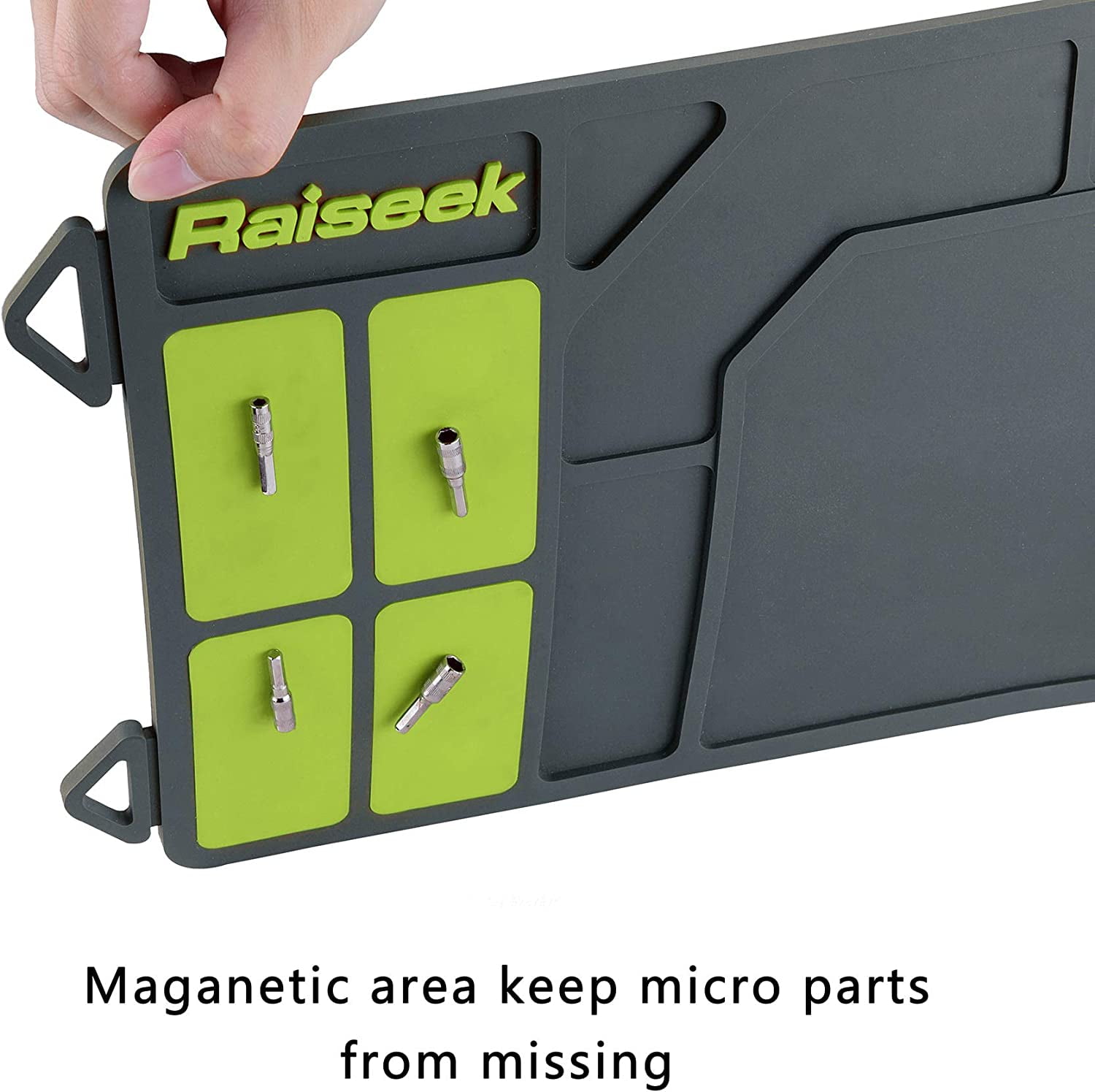 Cleaning Mat, Anti-Slip Magnetic Gun safe Maintenance Mat, Rubberized Repair Mat 36" x 10"