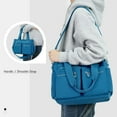 thumbnail image 7 of Tote Bag for Women Canvas Tote Bags Handbags for Women Crossbody Bag with Multiple Pockets, 7 of 7