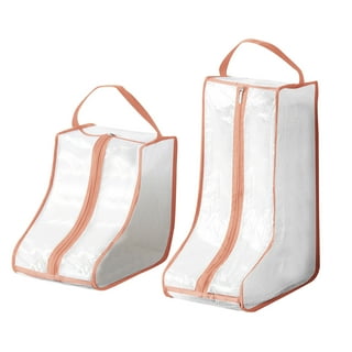PrettyKrafts Shoe Cover, Shoe Bag with Center Zipper- Large (Set of 3 pcs)  - Orange : : Bags, Wallets and Luggage