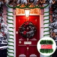 thumbnail image 1 of Christmas Garland PVC Furry Strips Festive Home & Hotel Hanging Ornament For Holiday Season, 1 of 9
