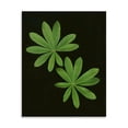 thumbnail image 2 of Gango Home Decor Green Leaves 1 by Vitaly Geyman (Printed on Paper); One 22x28in Fine Art Paper Giclee Print, 2 of 4