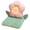 Pink, variant on Eespoir Flower Shaped Chair Cushion with Integrated Backrest, Office Prolonged Sitting Waist Protection Pad, Fart Cushion for All Seasons,Pink