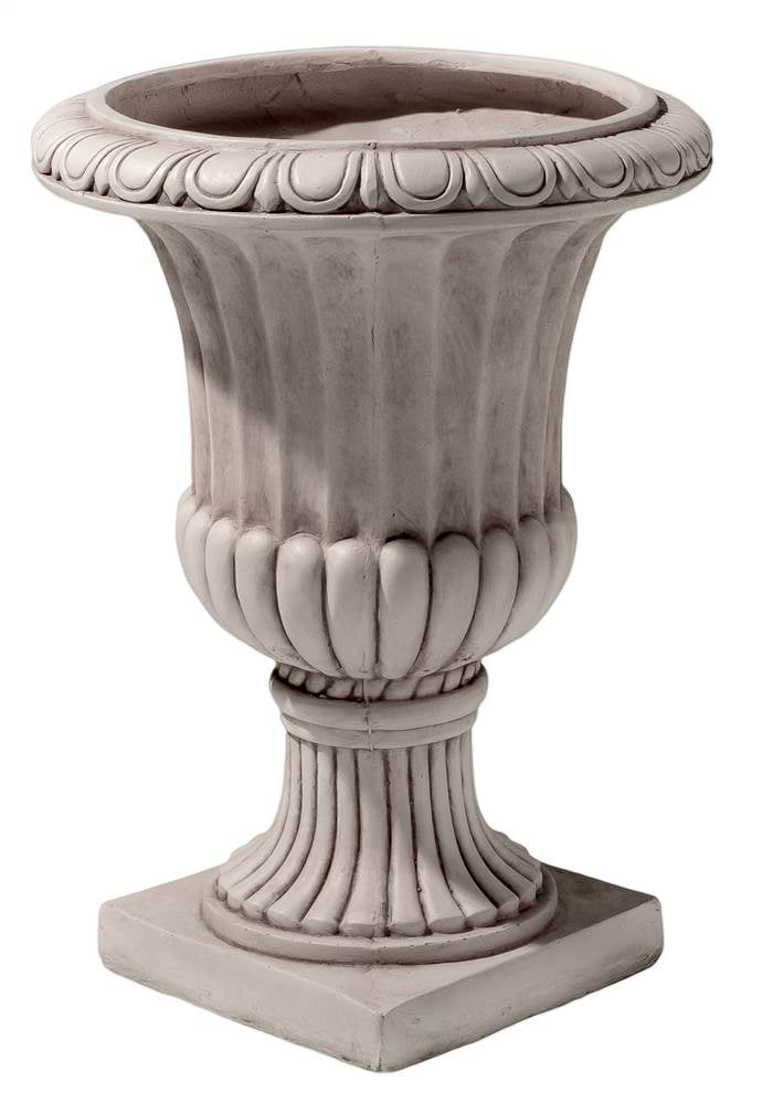 26 in. Urn Planter in White by Best Selling Home Decor Furniture LLC