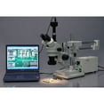 thumbnail image 3 of AmScope 3.5X-90X Simul-Focal Trinocular Boom Microscopy System + USB Camera New, 3 of 4