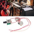 thumbnail image 4 of Kit de Faisceau de Câblage pour Guitare Électrique, Kit de Faisceau de Câblage pour Guitare Électrique Texturé Installation Facile Compatibilité pour Atelier de Réparation, 4 of 7