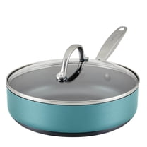 Achieve 3 qt. Hard Anodized Aluminum Nonstick Saute Pan with Lid