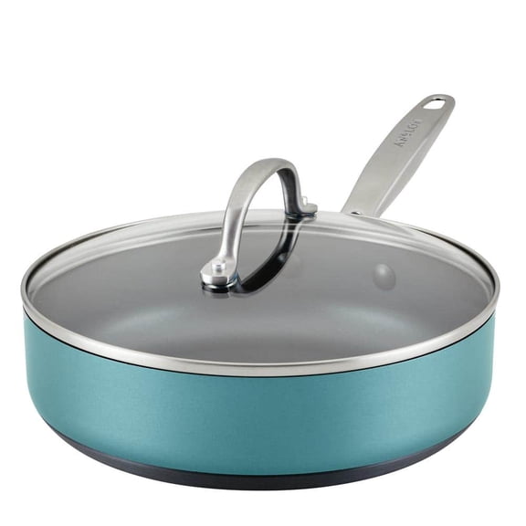Achieve 3 qt. Hard Anodized Aluminum Nonstick Saute Pan with Lid