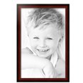 thumbnail image 2 of ArtToFrames 18" x 28" Honors Mahogany with Black Picture Frame, 18x28 inch Brown Wood Poster Frame (WOM-5154), 3 Pack, 2 of 6