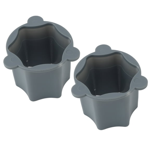 Multifunctional Food Processor Main Base Part, ABS Stable 2Pcs Cooking Blender Pot Base Simple for Kitchen