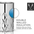 thumbnail image 4 of Viski Stainless Steel Mixing Glass, Home Bar Tools, Bartender Gifts, 18.6oz, 4 of 9