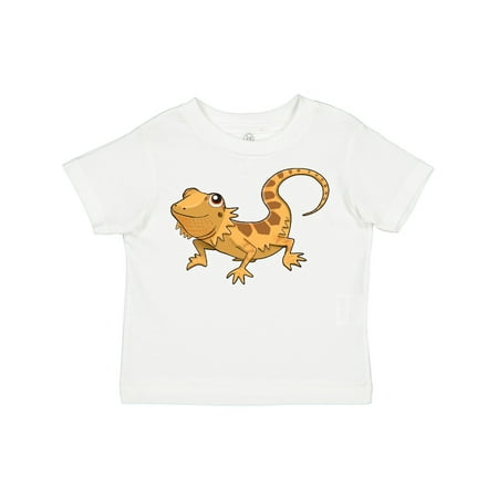 

Inktastic Cute Smiling Bearded Dragon Gift Toddler Boy or Toddler Girl T-Shirt
