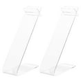 thumbnail image 1 of MasteelfCA 2pcs Acrylic Shoe Display Stand Shopping Mall Sandal Flat Shoe Sneaker Rack, 1 of 1