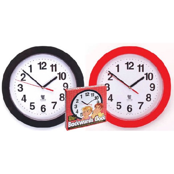 Backwards Clock