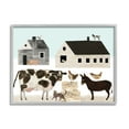 thumbnail image 2 of Stupell Industries Minimal Farm Animals Barn and Home Painting Framed Art Print Wall Art, 20x16, By Victoria Borges, 2 of 5