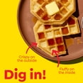 thumbnail image 4 of Eggo Thick and Fluffy Original Waffles, Frozen Breakfast, 23.2 oz, 12 Count, 4 of 10