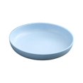 thumbnail image 2 of JUNWELL Unbreakable Round Plate Nordic Style Wheat Straw Fruit Festival Dishes Smooth Edge Solid Color Plates Tableware Kitchen Blue 14cm, 2 of 10