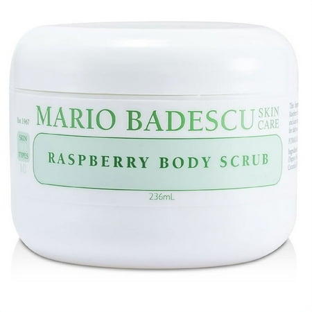 Mario Badescu Skin Softening Raspberry Body Scrub - For All Skin Types 8 oz