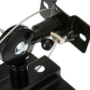 Monoprice Adjustable 33 lb. Capacity Speaker Wall Mount Brackets (Pair), Black