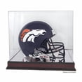 thumbnail image 5 of Houston Texans Mahogany Helmet Logo Display Case with Mirror Back, 5 of 7
